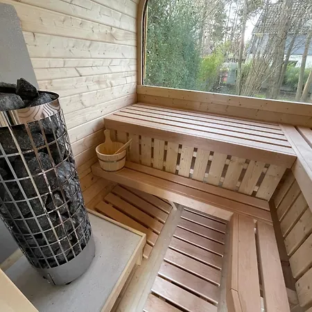 Modernes Haus Seerose - Sauna - Eingezaeunter Garten - 5 Min Zum See * Göhren-Lebbin
