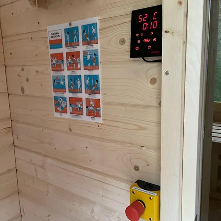 بيت للعطل Ferienhaus Seerose - Private Sauna, Eingezaeunter Garten & Hunde Willkommen - See 3 Min